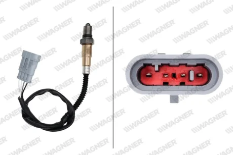 FIAT Кисневий датчик 500 1.4 08-, DOBLO 1.4 10-, OPEL COMBO 1.4 12- WAGNER LBS00496