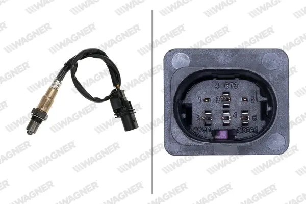 BMW Кисневий датчик (лямбда-зонд) E60, E70, F06, F10, F15, F30 3.0d WAGNER LBS00264 (фото 1)