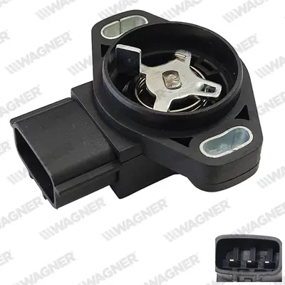 NISSAN датчик положення дрос. заслонки Almera, Primera, Sunny WAGNER THR00026 (фото 1)