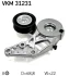Ролик модуля натягувача ременя SKF VKM 31231
