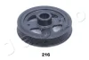 Шків колінвала (d 150mm) Toyota Auris (07-), Corolla (06-), Prius (08-), RAV 4 (08-) 1.3i, 1.6i, 1.8i, 2.0i JAPKO 122216 (фото 1)