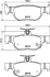 Колодки тормозные дисковые задние Mazda 3 (18-), CX30 (19-) JAPKO 51320 (фото 2)