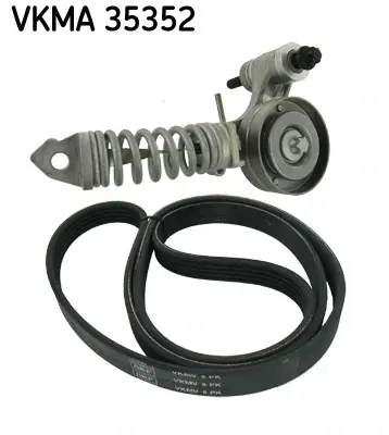 Роликовий модуль натягувача ременя (ролик, ремінь) SKF VKMA 35352 (фото 1)