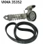 Роликовий модуль натягувача ременя (ролик, ремінь) SKF VKMA 35352