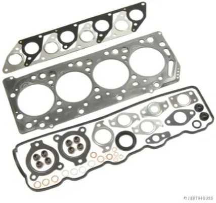Комплект прокладок двигуна (верх) MITSUBISHI L200, PAJERO CLASSIC, PAJERO III, PAJERO SPORT I 2.5D 06.96- JAKOPARTS J1245093 (фото 1)