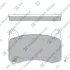 Колодки тормозные передние Tesla MODEL 3 (17-), MODEL Y (20-) Hi-Q (SANGSIN) SP2988 (фото 1)