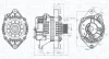 OPEL Генератор ASCONA C 1,8I 1982-1988 1,8S 1986-1988 ASTRA F 1,8I 1992-1998 2,0I 1992-1998 CALIBRA A 2,0 MAGNETI MARELLI 063730861010 (фото 1)