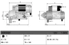 Стартер (12В, 1,3кВт, новий із заставою) ALFA ROMEO MITO CITROEN NEMO FIAT 500, 500 C, DOBLO, DOBLO CARGO, FIORINO, GRANDE PUNTO, IDEA, LINEA, PANDA, PUNTO, PUNTO EVO, QUBO, SIENA 1.3D/1.9D 06.03- DENSO DSN3022 (фото 3)