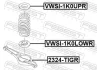 Проставка пружини задн. нижня VAG (ое 1K0512297D) (вир-во Febest) FEBEST VWSI-1K0LOWR (фото 2)