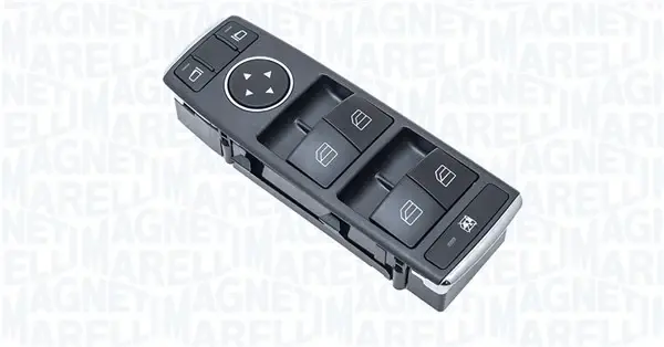 Кнопка піднімання вікна передн MERCEDES A (W176), B SPORTS TOURER (W246, W242), CLA (C117), CLA SHOOTING BRAKE (X117), GL (X166), GLA (X156), GLE (W166), GLS (X166) 1.5D-Electric 06.11-12.19 MAGNETI MARELLI 000051130010 (фото 1)