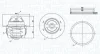 RENAULT Термостат Duster, Logan, Clio, Kangoo, Trafic II, Megane, Opel 1.4/2.0 MAGNETI MARELLI 352317005140 (фото 1)