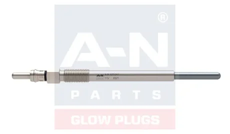 A-N PARTS CITROEN свічка розжарювання (подвійна спіраль) 11V L=124mm Berlingo,Jumpy,Peugeot Expert,Partner 1,6HDi 06- A-n-parts A-N127 012
