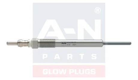 A-N PARTS FIAT свічка розжарювання (подвійна спіраль) 4.3V Doblo,Panda,Opel Astra J,Combo,Citroen,Peugeot 1.3HDI A-n-parts A-N119 031