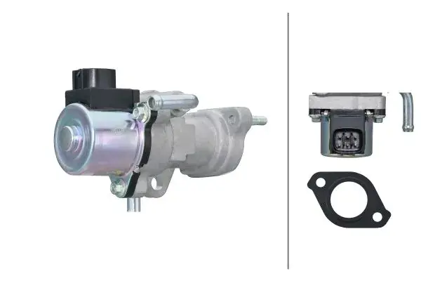 TOYOTA Клапан системи рециркуляції ВГ (EGR) AURIS 1.4 D-4D 07-, COROLLA 1.4 D 04-, YARIS 1.4 D-4D 05-, MINI HELLA 6NU 014 865-691 (фото 1)