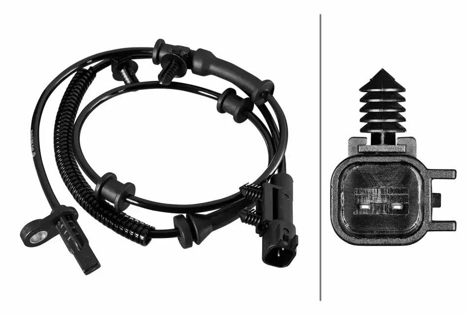 JEEP Датчик ABS передній GRAND CHEROKEE IV 10-, DODGE DURANGO 11- HELLA 6PU 358 219-191 (фото 1)