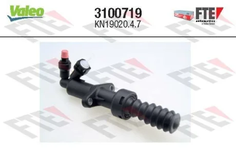 VALEO CITROEN робочий цил. зчеплення JUMPY II 2.0 HDi 10- Valeo 3100719