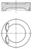 Поршень 76,5 (1,2-1,2-2) SEAT TOLEDO IV SKODA FABIA II, RAPID, ROOMSTER VW JETTA IV, POLO V 1.6 09.06-05.22 MAHLE / KNECHT 028PI00143000