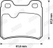 JURID OPEL колодки гальмівні задн.Opel Astra 92-98 Jurid 571407J (фото 2)