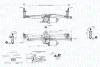 VW Трапеція склоочисника (з двиг.) Golf, Skoda Octavia, Audi MAGNETI MARELLI 064351747010 (фото 2)