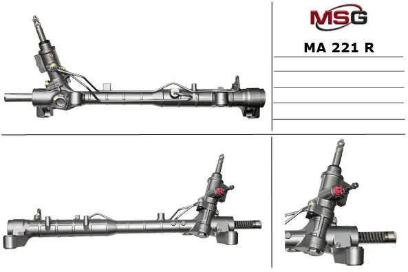 Рульова рейка з ГПК Mazda CX-7 06-12 (відновлена з JTEKT) MSG MA221R (фото 1)
