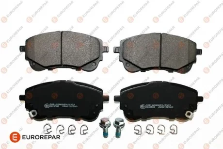 TOYOTA К-кт передн. гальмівних колодок COROLLA 19- Eurorepar 1697648080 (фото 1)