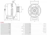 Генератор AS A3606S (фото 5)