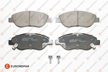 Гальмівні колодки пер. FIAT TIPO 15- Eurorepar 1681163480