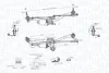 BMW Трапеція склоочисників (з двигуном) X3 (E83) MAGNETI MARELLI 064351764010 (фото 2)