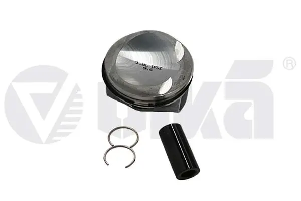 Поршень в комплекті 1,8 Т чорна шпилька 1 шт +0.25 мм Vika 11071701801 (фото 1)