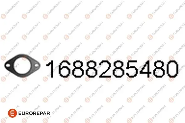 Прокладка глушника X-Trail/Quashqai/Koleos 1.2/1.5 DIG-T/1.5/1.6/2.0 dCi 07- Eurorepar 1688285480 (фото 1)