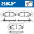 SUZUKI гальмівні колодки передн. Ignis 03-, Wagon R+ 00-, OPEL Agila 00- SKF VKBP 80500 A (фото 2)
