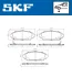 HONDA гальмівні колодки передн.Accord 1.6 98-,Civic 1.7CTDi/2.0 01- SKF VKBP 81142 A (фото 2)