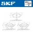CHRYSLER гальмівні колодки дискові Voyager 01- задн. SKF VKBP 90945 (фото 2)
