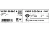 NISSAN К-т гальмівних колодок передн.Urvan 2.5D SKF VKBP 80906 A (фото 3)