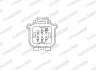 FORD Кисневий датчик (лямбда-зонд) B-MAX 1.5 TDCi 15-, C-MAX II 1.5 TDCi 15- WAGNER LBS00254 (фото 3)