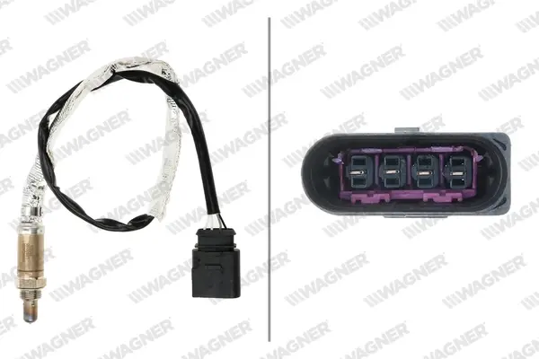 AUDI лямбда-зонд (4 конт.) A3 1,8/1,8T VW 1,4/1,8/2,3 SEAT SKODA 1,8/1,8T WAGNER LBS00195 (фото 1)