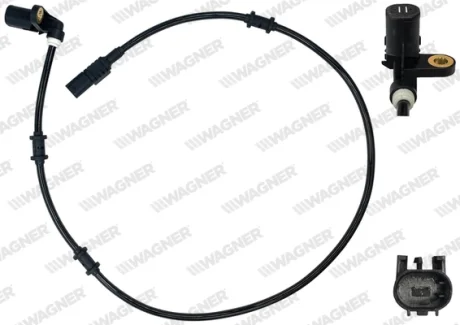 DB датчик ABS передн. прав. ML W163 98- WAGNER ABS00894