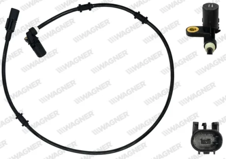 DB датчик ABS передн. лів. ML W163 98- WAGNER ABS00893