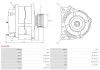Генератор MITSUBISHI ASX 1.8, 2.0 10-, LANCER VIII 1.8, 2.0 10-, CITROEN, PEUGEOT AS A5242SR (фото 5)