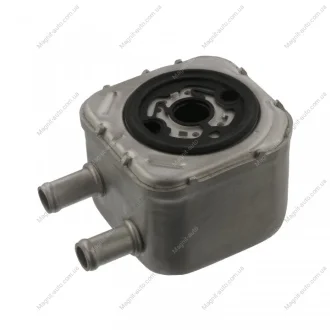 Масляний радіатор AUDI A3, A4 B5, A4 B6, A4 B7, A6 C5, A6 C6, A8 D2, A8 D3, ALLROAD C5, TT SEAT ALHAMBRA, CORDOBA, CORDOBA VARIO, IBIZA II, LEON, TOLEDO I, TOLEDO II 1.8-3.6 03.91-05.15 FEBI BILSTEIN 36117