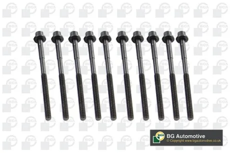 Комплект болтів з головкою системи TORX з чорного металу BGA BK3604
