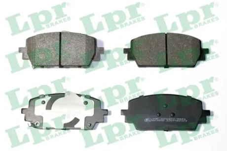 Колодки гальмівні дискові передні Hyundai Santa Fe IV/ Kia Sorento IV LPR 05P2323