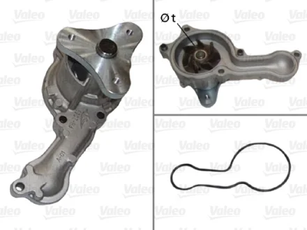 VALEO HONDA помпа води Civic 06-,Jazz 02- Valeo 506812