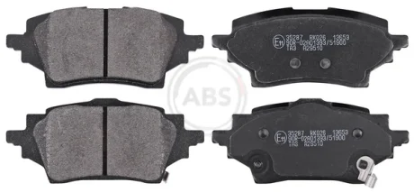 Гальмівні колодки зад. Toyota Corolla 19- A.B.S. 35287