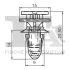Кліпса кріплення (затискач) Fischer Automotive One (FA1) 11-40030.5 (фото 2)