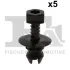 Кліпса кріплення (затискач) Fischer Automotive One (FA1) 11-30013.5 (фото 1)