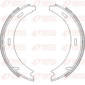 Щоки ручного гальма DB W140 REMSA 4094.00