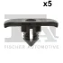 Кліпса кріплення (затискач) Fischer Automotive One (FA1) 11-40098.5 (фото 1)