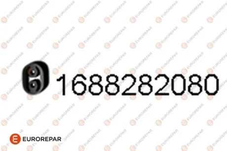 Кріплення гумове Eurorepar 1688282080