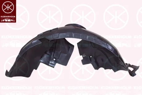 Підкрилок ніша колеса, пластик, лів. передн. KLOKKERHOLM 3543387
